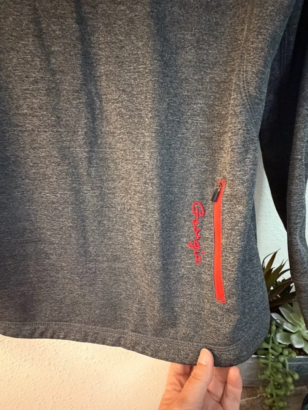 Georgia Hooded Quarter-Zip Pullover - Picture 8 of 9